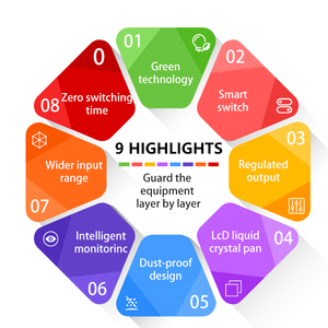 3 pha 10-60kva cấp công nghiệp trực tuyến tăng gấp đôi chuyển đổi để bảo vệ nguồn điện trong các trung tâm dữ liệu và sản xuất - Product Image 4