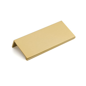 <strong>Gold</strong> Modern Concealed Aluminum Finger Edge Pull Handle for Cabinets Drawers-Durable Design for Kitchen Living School Warehouse - Product Image 2