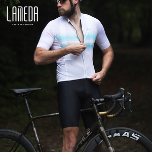 <span class=keywords><strong>LAMEDA</strong></span> Camiseta de ciclismo para hombre, camisetas de manga corta transpirables, poliéster de secado rápido, equipo personalizado, impreso, servicio OEM gratuito para adultos - Product Image 2