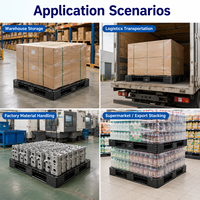 Molde de bandeja de plástico PP personalizado de alta calidad Euro Pallet Suministros industriales Entrada de 4 vías