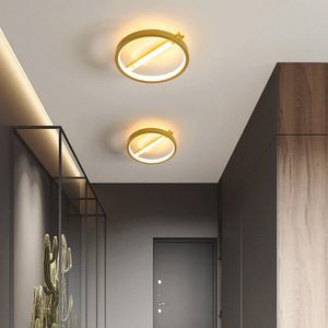 Luminaire LED pour couloir, style minimaliste moderne nordique, montage en surface, trois couleurs, pour entrées de maison, vestiaires, éclairage - Product Image 3