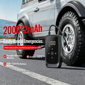 <span class=keywords><strong>Compressore</strong></span> d'aria elettrico <span class=keywords><strong>portatile</strong></span> con power bank e luce LED per <span class=keywords><strong>auto</strong></span> - Product Image 4