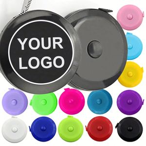 Ruban à mesurer extensible en plastique imprimé UV miniature promotionnel de 1,5 m avec logo et couleur personnalisés pour cadeaux publicitaires - Product Image 1