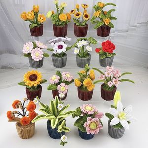 Suministros de arte y artesanía para limpiador de tuberías al por mayor, kits de bricolaje de alambre difuso de tallos de chenilla, ideas artesanales fáciles para niños para principiantes - Product Image 1