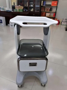 ब्यूटी सैलून ईयर कलेक्शन टूल ट्रॉली मोबाइल स्टोरेज शेल्फ छोटी ट्रॉली को समर्पित डेंटल कंप्यूटर इंस्ट्रूमेंट कार्ट - Product Image 6