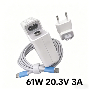 <span class=keywords><strong>Adaptateur</strong></span> <span class=keywords><strong>secteur</strong></span> <span class=keywords><strong>USB</strong></span>-<span class=keywords><strong>C</strong></span> pour ordinateur portable <span class=keywords><strong>Apple</strong></span> A1540 A1706 A1708 A1718 A1947 A1989 A2159 A2179 <span class=keywords><strong>61W</strong></span> 20.3V 3A Chargeur Type-<span class=keywords><strong>C</strong></span> - Product Image 5