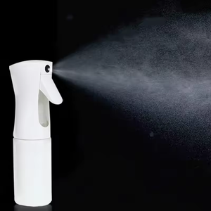 Hot sale Black Cylinder Plastic Spray <b>Bottle</b> 300ml Pump Sprayer Household Use - Product Image 4
