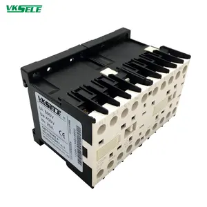 LC2K16 LC2K1601 LC2K1610 16A 3P+NC 3P+NO 24V 48V 110V 220V 380V AC Mini Interlocking Reversible Magnetic Contactor