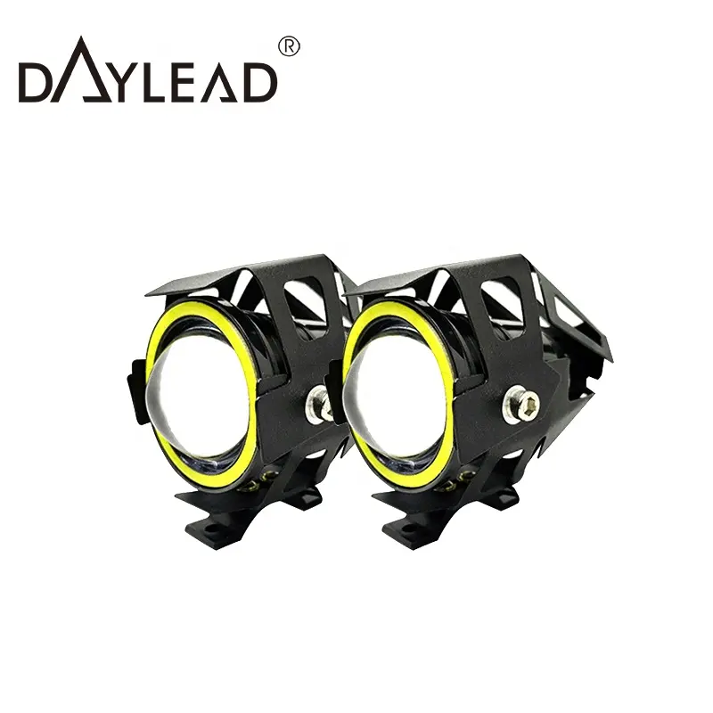 Daylead Free Sample Trial Flashing High Low Beam LED Devil Eye Light Motorcycle Spotlights