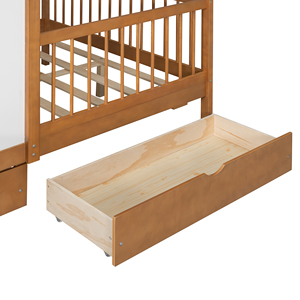 <span class=keywords><strong>Letto</strong></span> Moderno Convertibile Regolabile a Piattaforma con 2 Grandi Cassetti, Libreria Laterale e Striscia LED - Product Image 3