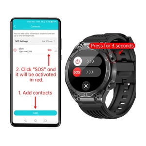 Ja01 Sang Trọng Mức Độ Bức Xạ Phát Hiện Smartwatch NFC Bt SOS Khẩn Cấp Cuộc Gọi Điện Thoại Chơi Âm Nhạc Theo Dõi Sức Khỏe Thông Minh Đồng Hồ Ja01 - Product Image 1