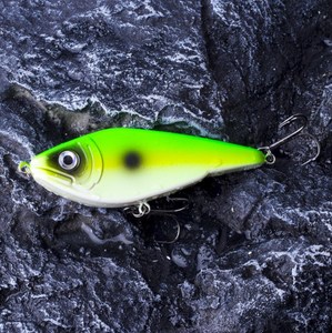 Leurre de pêche Weihai Motion <span class=keywords><strong>Buster</strong></span> Pike Jerkbait Big VIB Baits 52g 120mm en plastique avec hameçon triple, action coulante, pour utilisation en rivière - Product Image 4