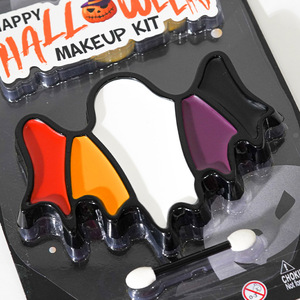 Crème de <span class=keywords><strong>maquillage</strong></span> corporel colorée pour enfants en 5 couleurs pour <span class=keywords><strong>Halloween</strong></span> SFX, crâne, clown, art théâtral avec bâton éponge - Product Image 4