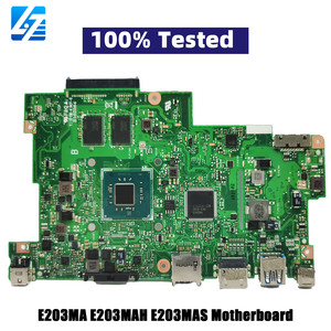 มาเธอร์บอร์ดแล็ปท็อป E203MA สำหรับ <span class=keywords><strong>Asus</strong></span> EeeBook E203MAH E203M E203MA เมนบอร์ด E203MAS เมนบอร์ดพร้อม Celeron CPU 100% การทดสอบโอเค - Product Image 1