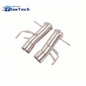 Tuyau d'échappement avant haute performance en acier inoxydable avec finition lisse pour Ferrari SF90 3.9T V8 - Product Image 1