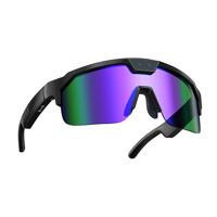 Nouvelles lunettes intelligentes 8.0MP pour sports de plein air avec protection UV, anti-tremblement, enregistrement vidéo, assistant IA, traduction, appels et musique