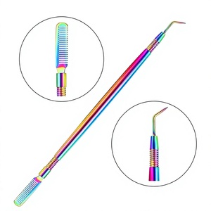 Outil métallique multi-plasma pour rehaussement de cils avec isolateur de cils et emballage personnalisé - Product Image 1