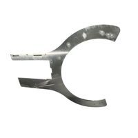 Support de positionnement à double bras en U en aluminium usiné CNC sur mesure, pièces usinées de précision, dessins de personnalisation, usinage