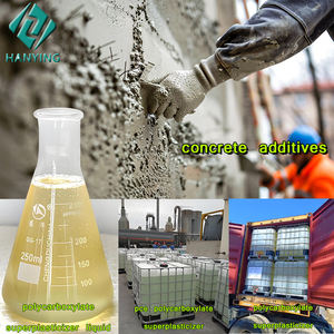 Adjuvants de ciment autolissants liquides PCE en marque blanche pour la vente en gros, réducteur d'eau à base de polycarboxylate avec 50 % de teneur en solides - Product Image 2