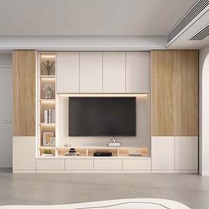 Source Manufacturer Wholesale Luxury Living Room Furniture <b>TV</b> Cabinet <b>TV</b> <b>Stand</b> for Apartment Wooden Home Furniture Customized - Product Image 4