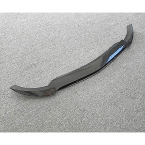 Kit carrosserie compact en fibre de carbone modifiée avec séparateur avant et aileron arrière lumineux pour Mercedes GLE63 ancienne, pièces de modification aérodynamique - Product Image 4