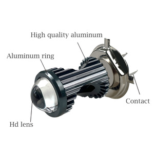 Ampoule de phare de <span class=keywords><strong>moto</strong></span> H4 LED 12-80V, large plage de tension, 900LM, 10W, blanc, haute luminosité, <span class=keywords><strong>accessoire</strong></span> de modification et de mise à niveau - Product Image 3
