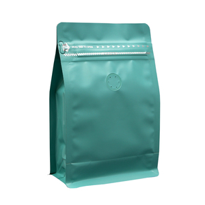 Custom Printed Resealable <strong>Square</strong> Ziplock Coffee <strong>Beans</strong> <strong>Bag</strong> Side Gusset Flat Bottom Packaging Coffee <strong>Bag</strong> With Valve and Zipper - Product Image 6
