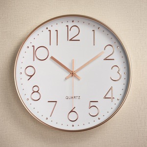 <span class=keywords><strong>Reloj</strong></span> de Pared de Cuarzo Silencioso de Plástico Huayang de 30 cm con Números 3D y Manecillas Metálicas, Diseño Moderno para Hogar y Oficina, Pedido al por Mayor - Product Image 3