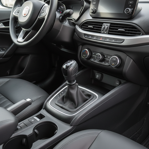 Fiat Egea Car Gear <b>Knob</b> 2015 and Later Models with Black Frame <b>Shift</b> Boot Turkey Origin - Product Image 3