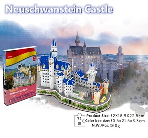 Deutschland Neu schwans tein Schloss Architektur Modellbau <span class=keywords><strong>Kits</strong></span> - Product Image 5
