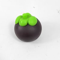 Fruit Squishy Promotionele Speelgoed Leuk Mangosteen Knijp Stress Speelgoed Mini Hand Speelgoed voor Party Favoren School Beloningen Cadeau Weggevers