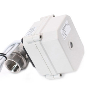 Vanne à boisseau sphérique électrique miniature Tonghe DN15 en acier inoxydable 304/316 pour le contrôle du débit d'eau - Product Image 2