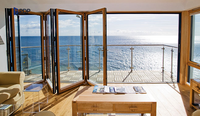 Ventanas Plegables de Madera Grandes e Innovadoras, Clásicas y Resistentes a la Intemperie, para Dormitorio, Exterior, Apartamento, Escuela, Salón, con Acabado de Superficie