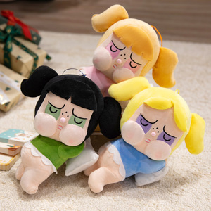 Set di Peluche in Cotone delle <span class=keywords><strong>Powerpuff</strong></span> Girls, Morbidi Pupazzi e Portachiavi per Bambini - Product Image 2