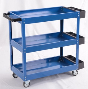 Factory Supply Simple 3 Layers Garage Workshop Garden <strong>Tool</strong> <strong>Cart</strong> - Product Image 2