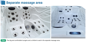 Spa <span class=keywords><strong>de</strong></span> Natación Infinito para Exteriores <span class=keywords><strong>de</strong></span> 8 Metros, Bañera <span class=keywords><strong>de</strong></span> Acrílico con Hidromasaje, Jacuzzi, Bañera <span class=keywords><strong>de</strong></span> Hidromasaje Relajante para Hotel - Product Image 3