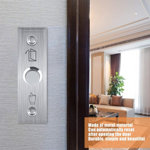 Nút điều khiển truy cập 12V thép không gỉ Báo Chí để thoát khỏi chuyển đổi liên hệ với cửa phát hành nút thoát - Product Image 4
