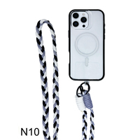 Sangle de téléphone universelle réglable Kingsoul, cordon anti-perte tendance pour téléphone portable, lanière de sécurité détachable, plusieurs couleurs