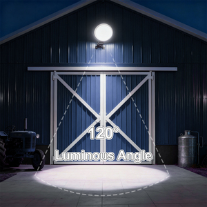 Lámpara <span class=keywords><strong>LED</strong></span> SMD para Exteriores de Alta Luminosidad con <span class=keywords><strong>Sensor</strong></span> de Movimiento del Anochecer al Amanecer, Clasificación IP65, para Jardín, Almacén, Parque - Product Image 5