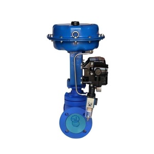 Vanne de régulation pneumatique à manchon Szspsk Zjhm 16C en acier au carbone WCB, vanne de contrôle de vapeur pour chaudière à joint rigide - Product Image 1