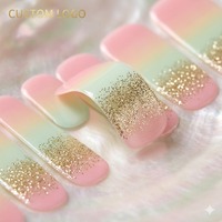 Bandes adhésives pour ongles en gel sans UV avec technologie brevetée Zero Point pour un ajustement parfait sans accrocs