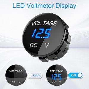 Đồng Hồ Đo Điện Áp 12V/24V, Đồng Hồ Đo Điện Áp LED Chống Nước Cho Xe Tải RV - Product Image 4