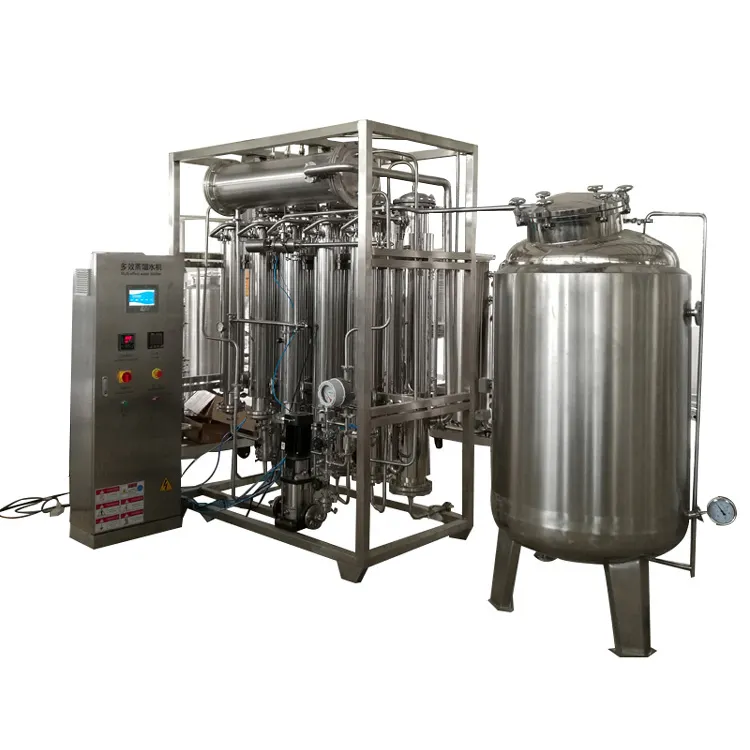 Sistema de máquina de agua destilada, máquina de fabricación de agua