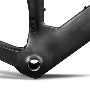 ICAN TT016 Cuadro, Horquilla, Manillar, Eslabón y Frenos de Disco de Fibra de Carbono Completa para Bicicleta de <span class=keywords><strong>Trial</strong></span>/Triatlón con Acabado Mate - Product Image 4