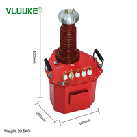 Testeur Hipot AC VLUUKE BYQ5kVA 50KV de type huile, haute précision, protection IP67, puissance 10W, pour essais électriques haute tension