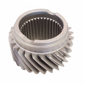 M5R2-18 Arbre de sortie supérieur à 5 vitesses, 5ème vitesse, 27 dents, chanfrein 45°, matériau SCM415, traitement thermique HRC58-62, état neuf - Product Image 2