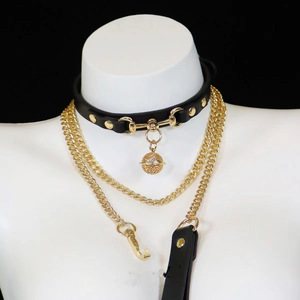 Collar de Aleación SM Prop Bell, Juguete Sexual para Mujeres Adultas, Herramienta de Entrenamiento para Parejas, Correa de Moda, Dropshipping - Product Image 5
