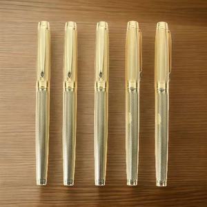Diskon Besar untuk Pulpen Promosi Emas Bisnis dari Kuningan, Pulpen Tanda Tangan Logam Emas untuk Hadiah Iklan - Product Image 1