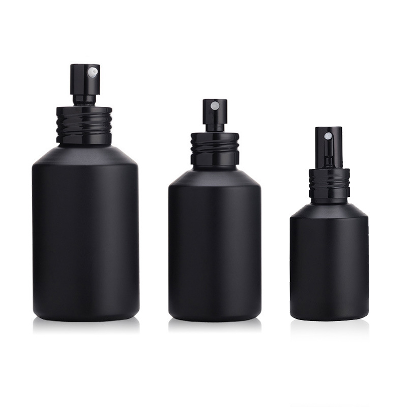 black cologne bottles