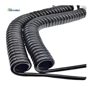 Cordon d'alimentation de lampe à câble à ressort de haute qualité, 3 cœurs, <span class=keywords><strong>2</strong></span>.<span class=keywords><strong>5mm2</strong></span>, fil de câble en spirale personnalisé - Product Image 5